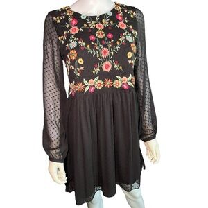 green emerald velvet dress Zara Brown Mesh Polka Dot Strapless Dress